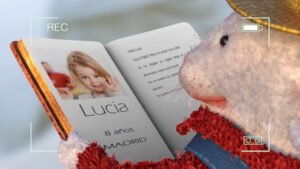 El Ratón Pérez visita a un niño y lee una carta