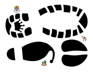 Huellas Reyes Magos