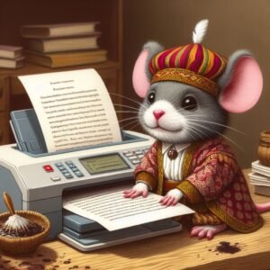 Imprimir carta raton perez