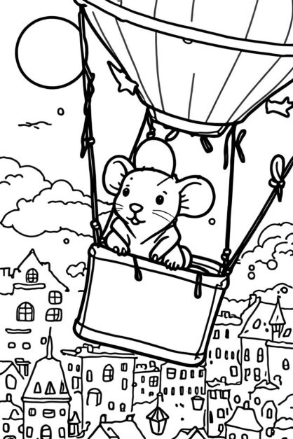 Dibujos del ratón Pérez para niños