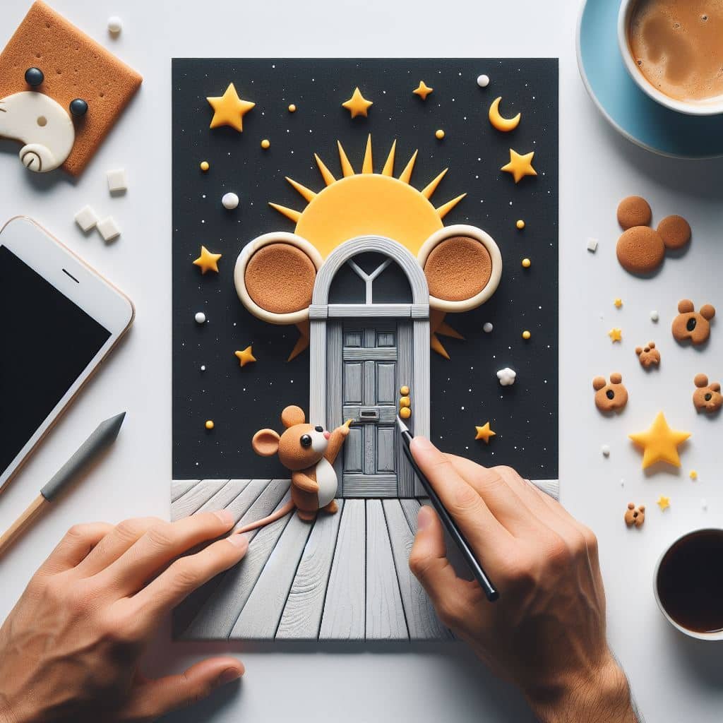 puerta raton perez goma eva