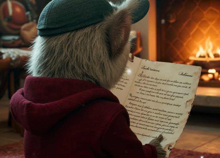 Ratón pérez firma carta
