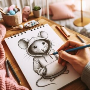 dibujando a ratón Pérez