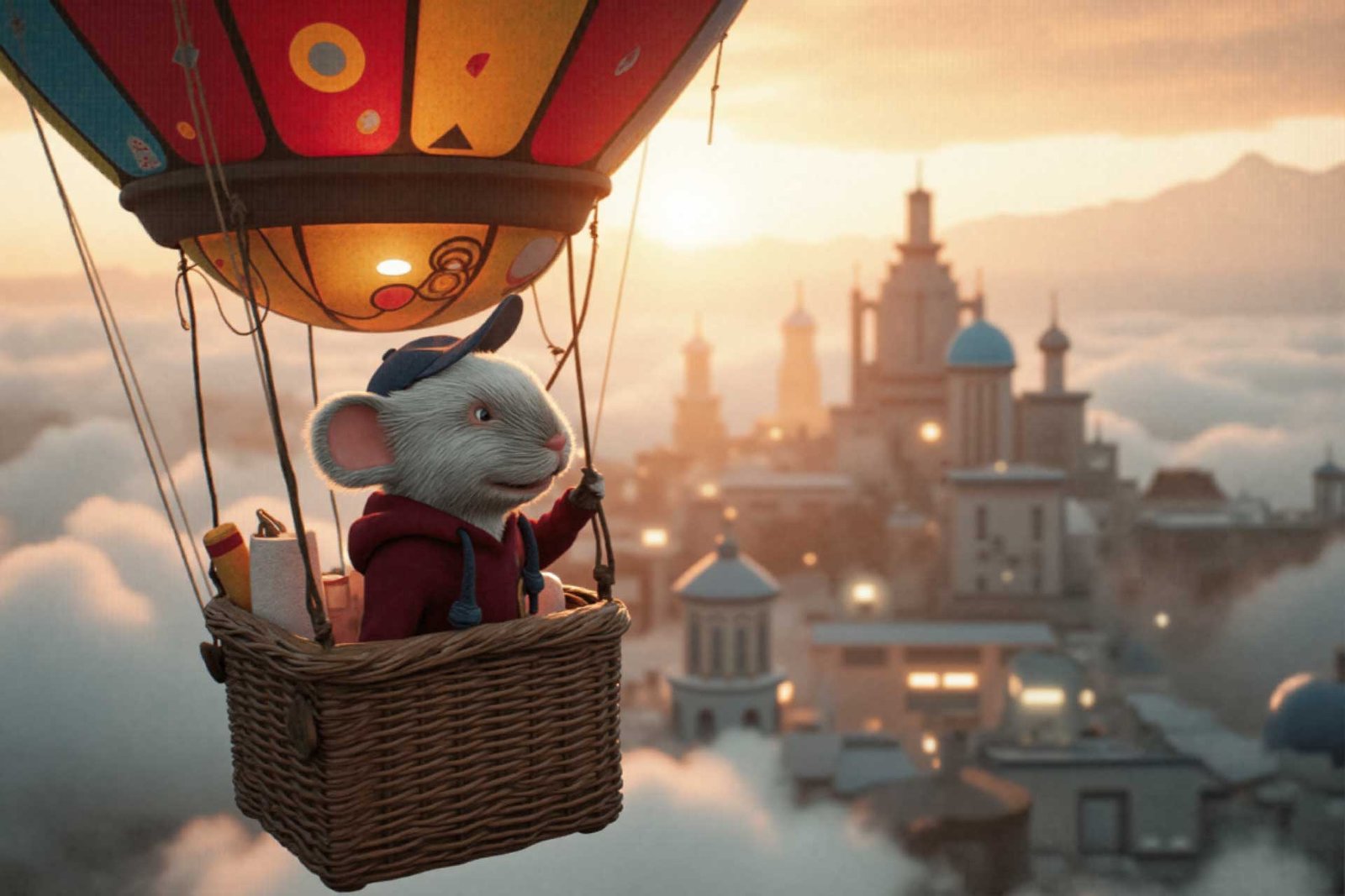 Raton-Perez-Globo-Aerostatico