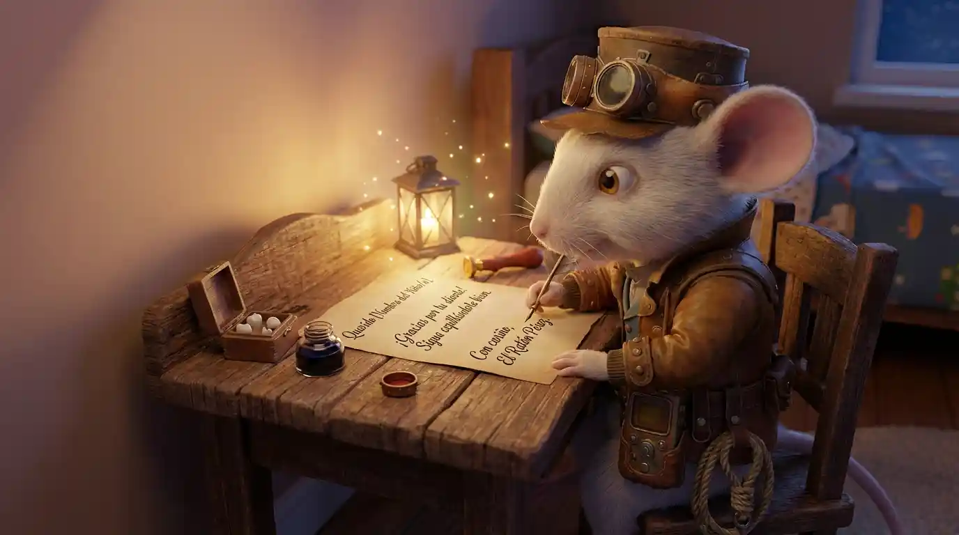 Fotografía sobre Que escribir en la carta del raton perez para que suene creible (02).