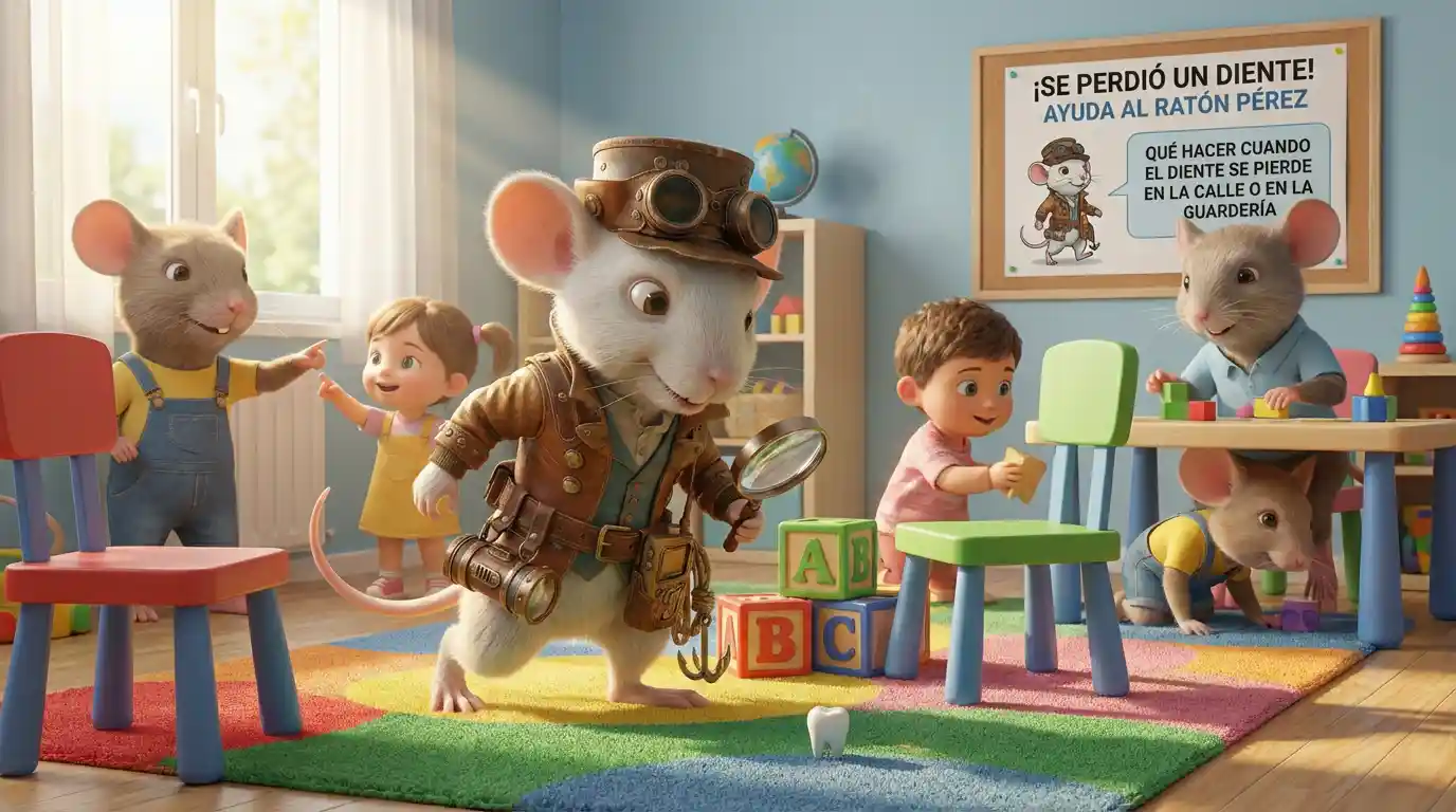 Representación visual de Que hacer cuando tu hijo pierde su primer diente, número 07.