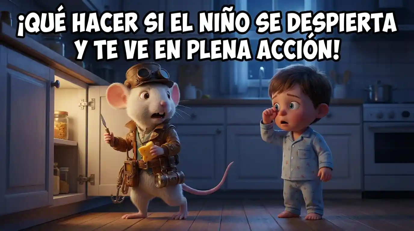 Gráfico asociado a Que hacer si el nino se despierta y te ve en plena accion - 03.