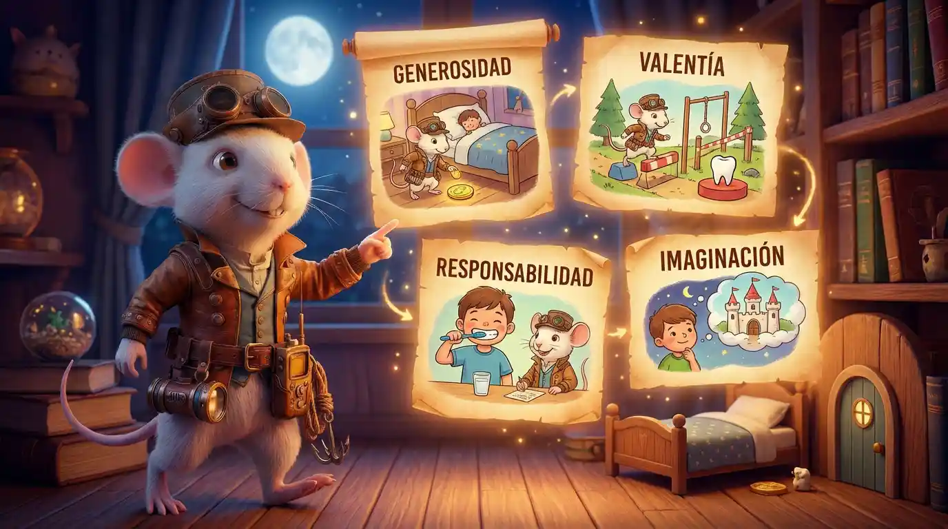 Fotografía sobre Que valores trasmitir con la historia del raton perez (04).