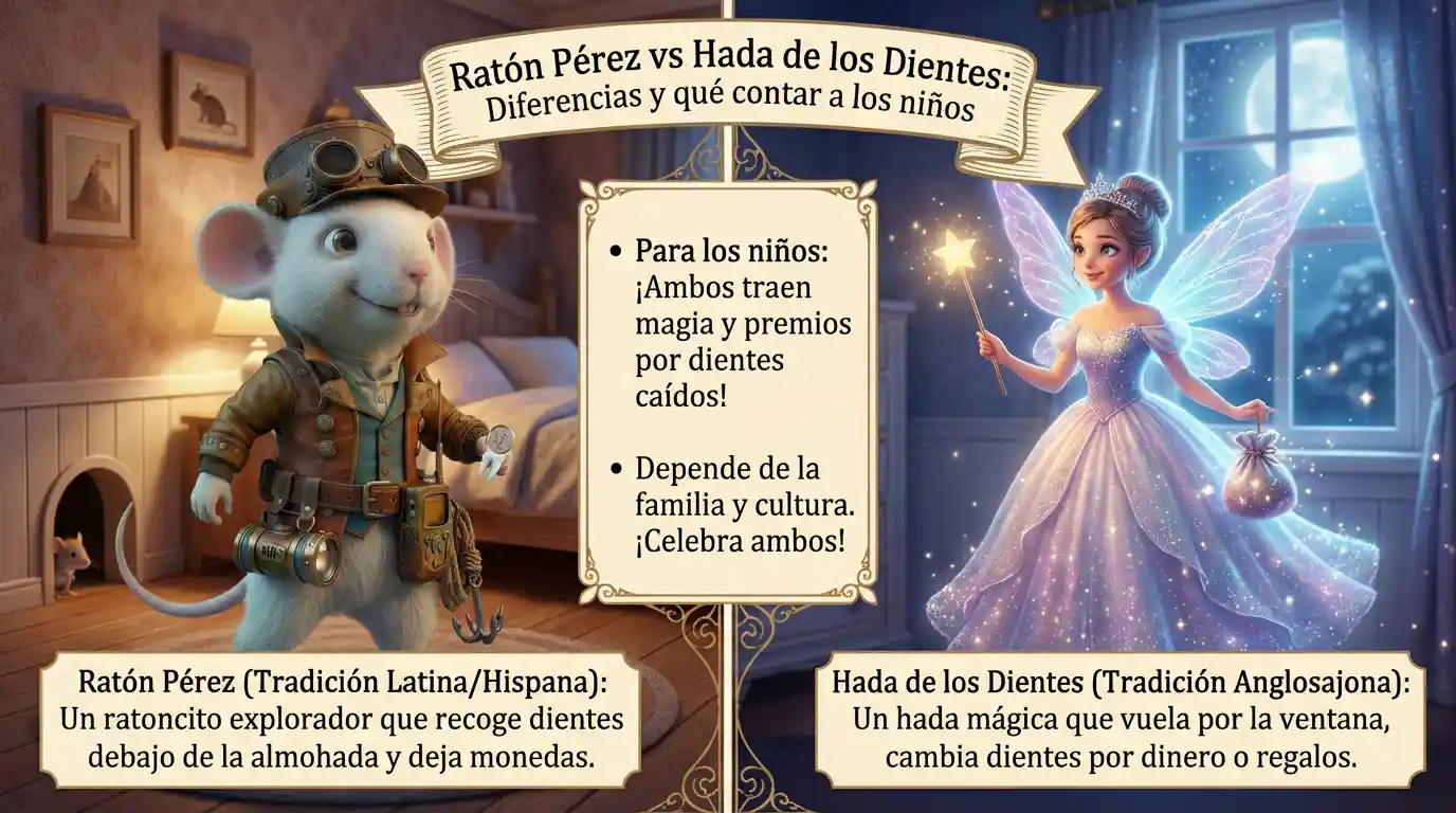 Visualización de Raton perez vs hada de los dientes diferencias y que contar a los ninos (02).
