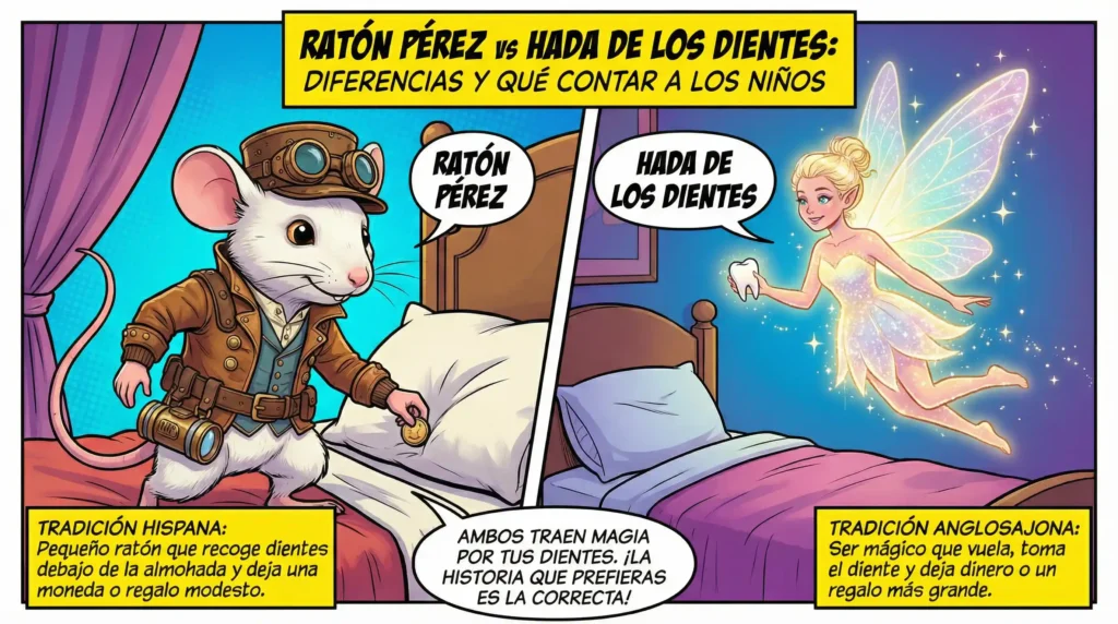 Gráfico asociado a Raton perez vs hada de los dientes diferencias y que contar a los ninos - 05.