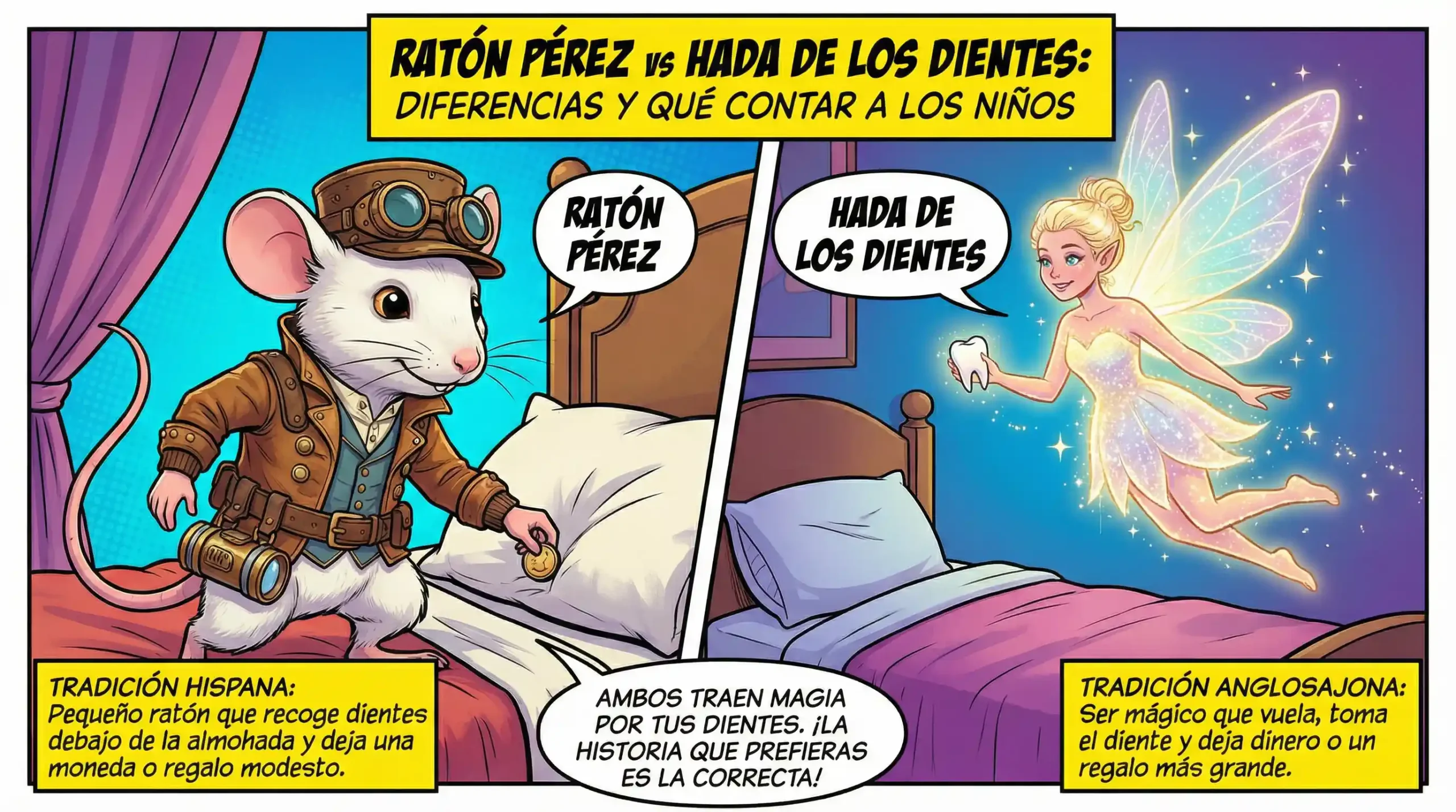 Gráfico asociado a Raton perez vs hada de los dientes diferencias y que contar a los ninos - 05.