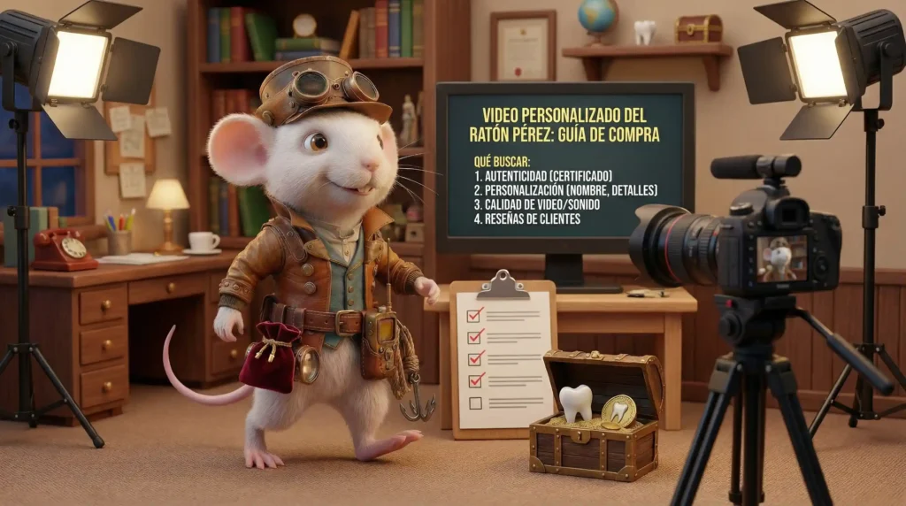 Fotografía sobre Video personalizado del raton perez que buscar antes de comprarlo (05).